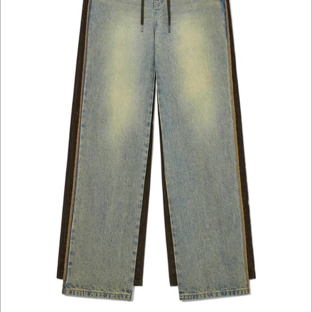 오픈 와이와이 프론트 진 코듀로이팬츠