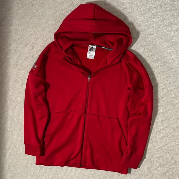 아디다스 컴뱃 스포츠 클럽 기모 후드 져지