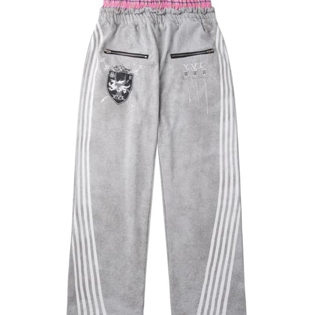 코지월드와이드 로얄 트레이닝 와이드팬츠 그레이 s 급전 ㅠㅠ