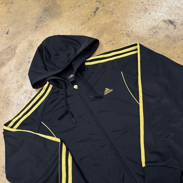 [ 정품/95 ] 아디다스 후드 트랙탑 져지 b10