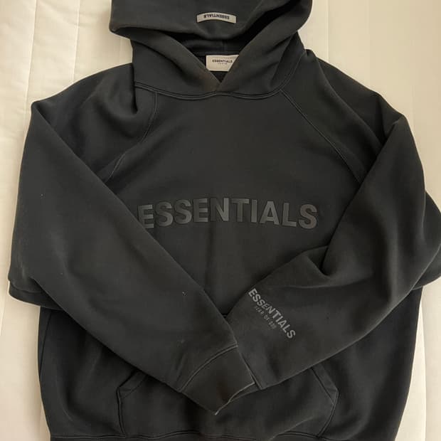 피오갓 에센셜 앞로고 후드티 (M)