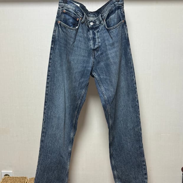 자라 스트레이트 핏 진