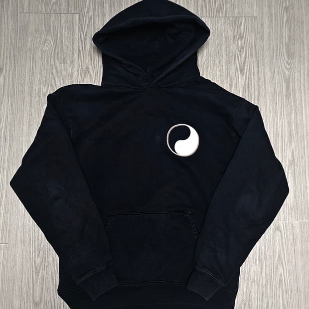 정품)스투시 아워레가시 음양 후드티 L