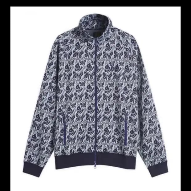 Needles 니들스 폴리 자가드 트랙자켓