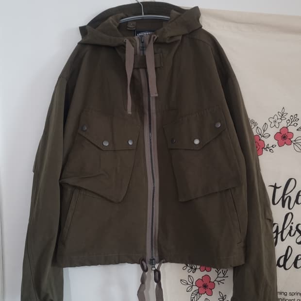 프리즘웍스 SMOCK HOODED PARKA - OLIVE