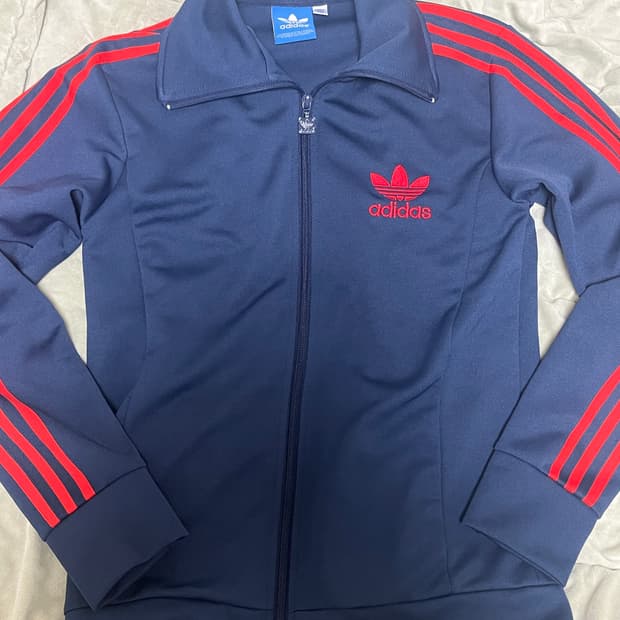 아디다스 져지 네이비 빨강