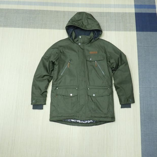 (L/100) 컬럼비아 남성 버로우 패스 터보 다운 점퍼