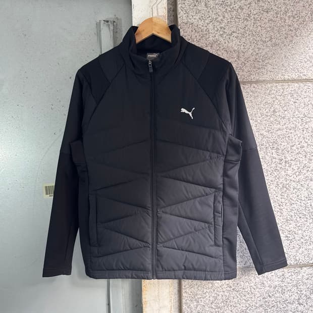 푸마 로고 패디드 져지