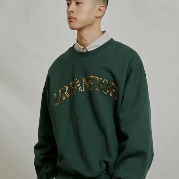 어반스터프 스웨트셔츠 그린
