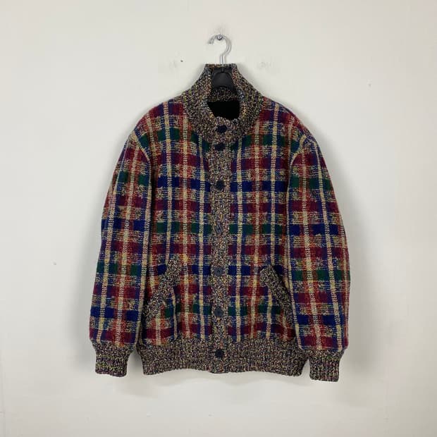 Missoni 미쏘니 리버시블 멀티컬러 니트가디건 자켓