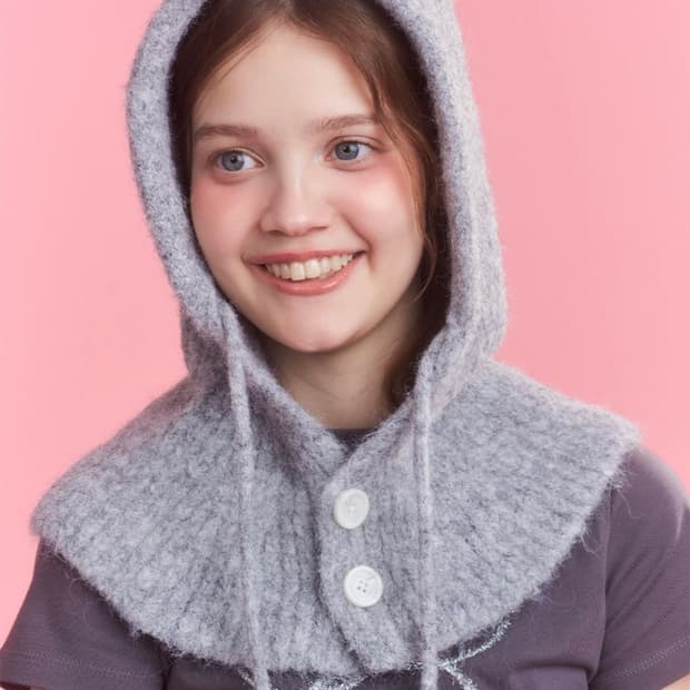 앵브룩스 디어 마이 러브 바라클라바 그레이