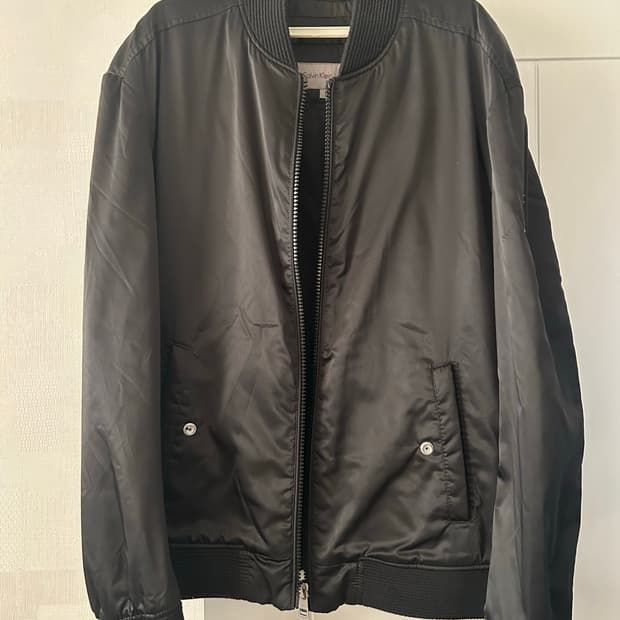 Calvin Klein Jeans 블랙 블루종 L