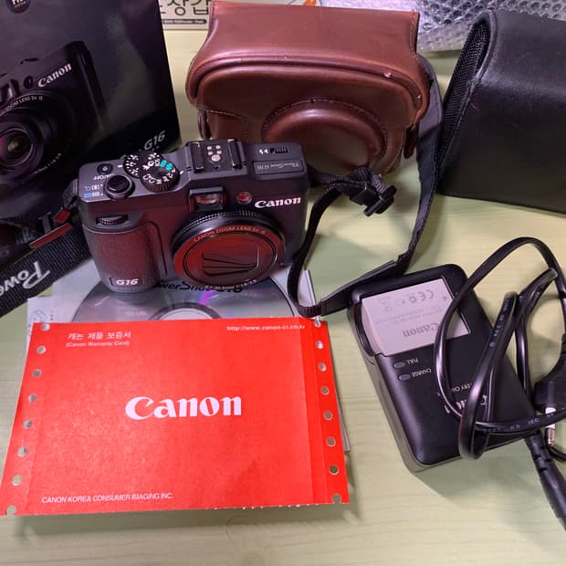 캐논 파워샷 g16 풀박스