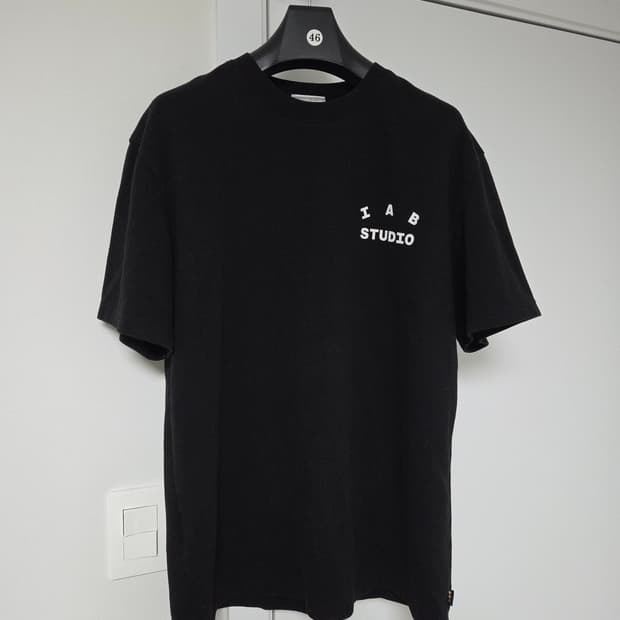 아이앱스튜디오 IAB STUDIO 10주년 반팔 블랙 L
