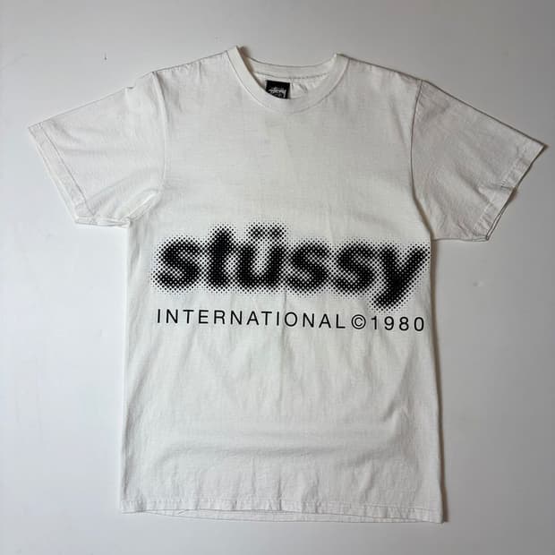 스투시 블러 코튼 반팔 티셔츠 PN9554