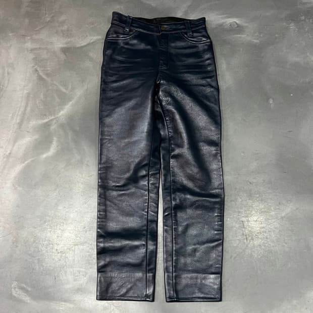 밴슨 레더 팬츠