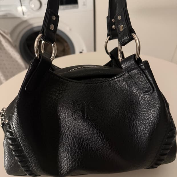 애즈온 보니타 미니백 블랙