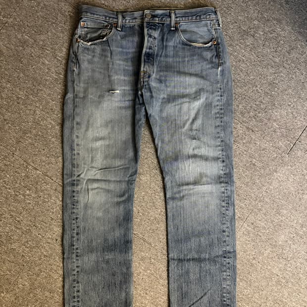 [W36 L32] 리바이스501 데님팬츠/5