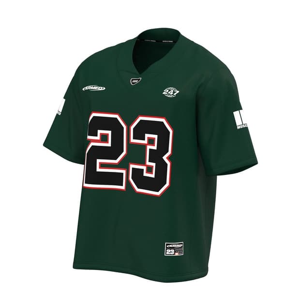 머슬암드 ARMED 23 저지 반팔 티셔츠 그린 XXL