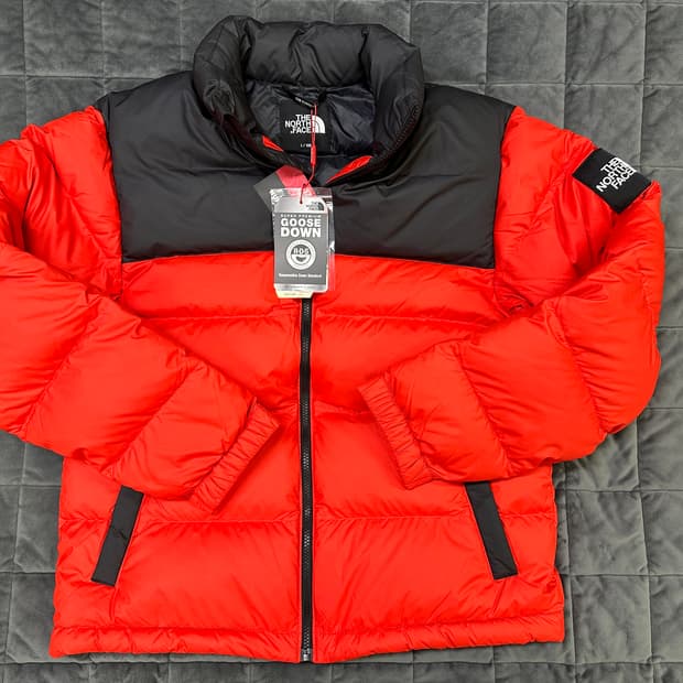 [L] 노스페이스 1992 레트로 눕시 다운자켓 검빨