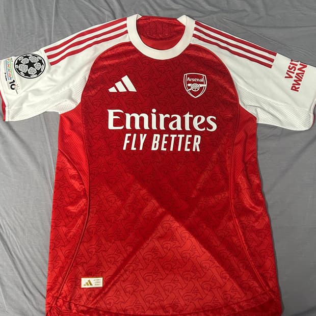 25/26 아스날 홈 어센틱 유니폼