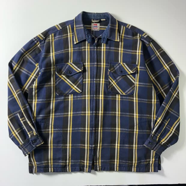 Levi's  리바이스 웨스턴 체크 코튼 자켓 