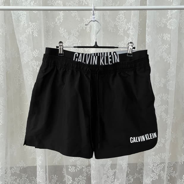 L) 캘빈클라인 스윔쇼츠 반바지 블랙