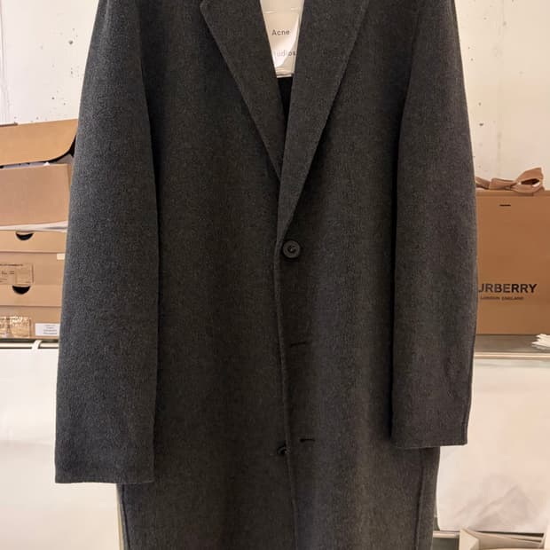 아크네스튜디오 charles 코트 / 46 / 그레이