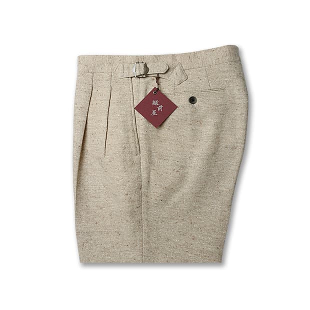 에치젠야 [Echizenya] 오트밀 빈티지 클래식 재패니즈 트라우저[E