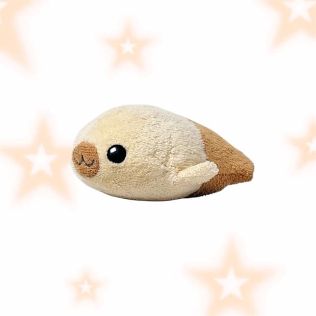 [고전] 10cm 삑삑이 초코 마메고마 인형