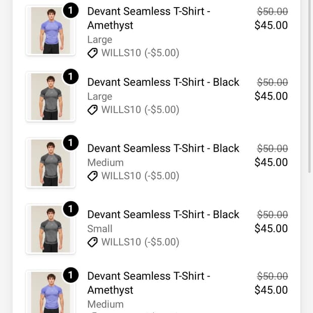 짐사크 DEVANT SEAMLESS 반팔 , 롱슬리브
