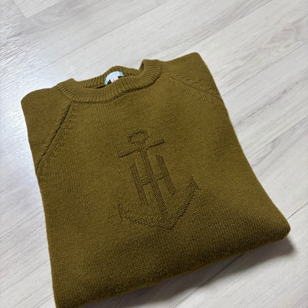 HGS 홈그로운서플라이 687-004 스웻-J 앵커 니트 브라운 L사이즈