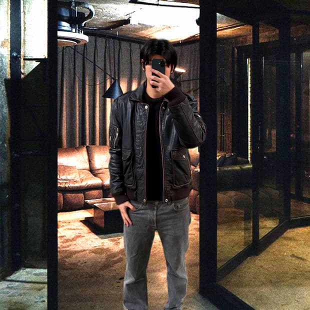 디젤 램스킨 G-1 자켓 [L]