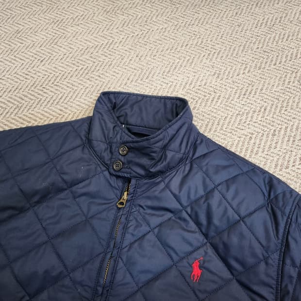 폴로신형 퀼팅 자켓