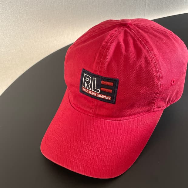 폴로 진스 빈티지 RL 패치 볼캡