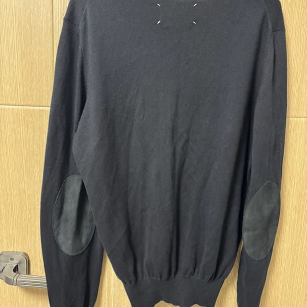 마르지엘라 엘보우 패치 가디건