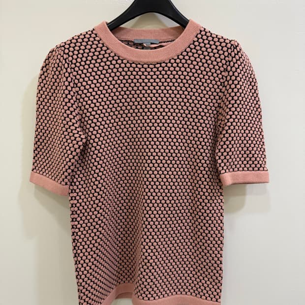 코스 cos 앰보 니트 반팔 정품