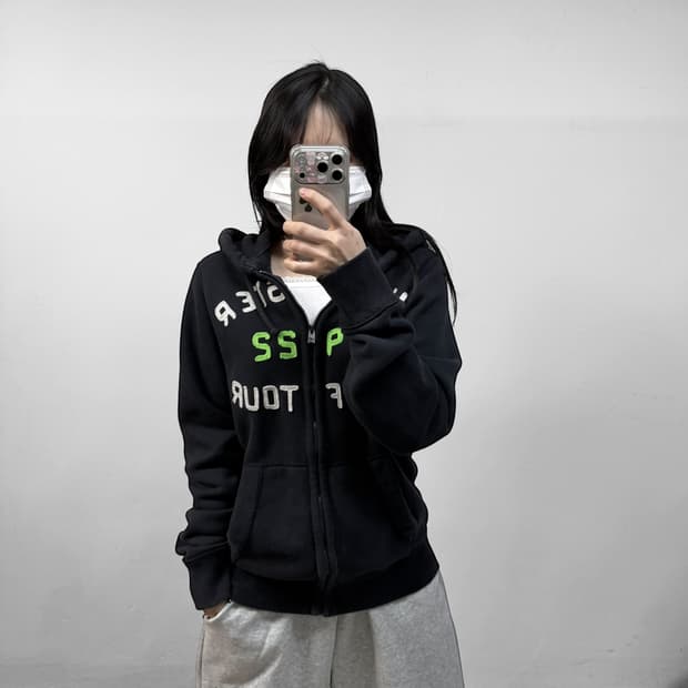 홀리스터 아치 로고 후드집업 네이비