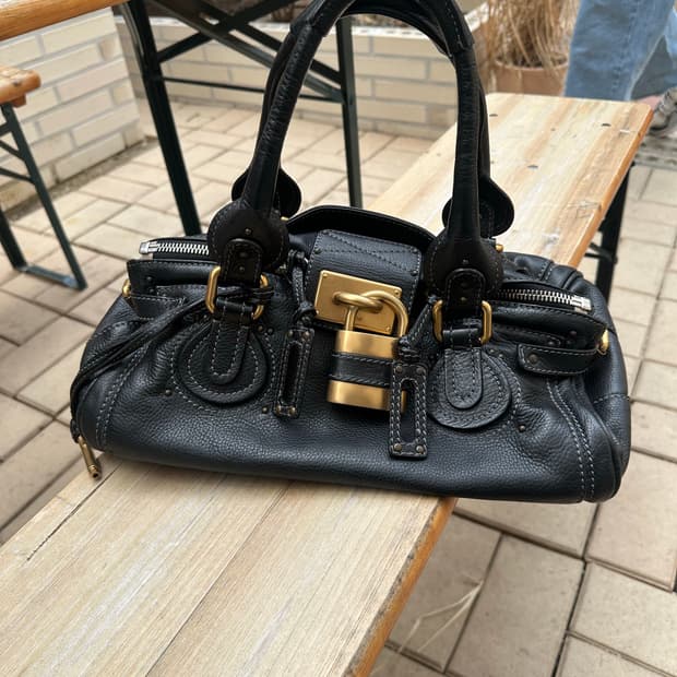 [A+ 정품] 끌로에 패딩턴백 블랙