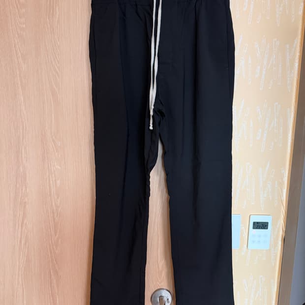 Rick Owens  EDFU 라이트 울 드로스트링 팬츠