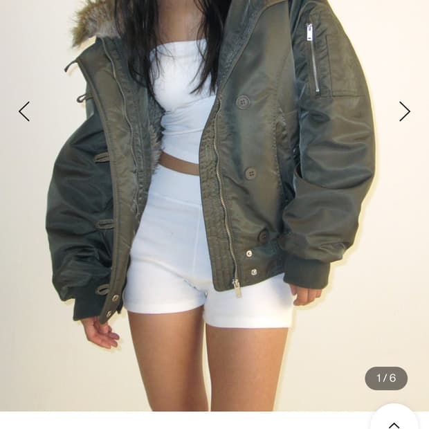 블랙업 누닐 점퍼 카키