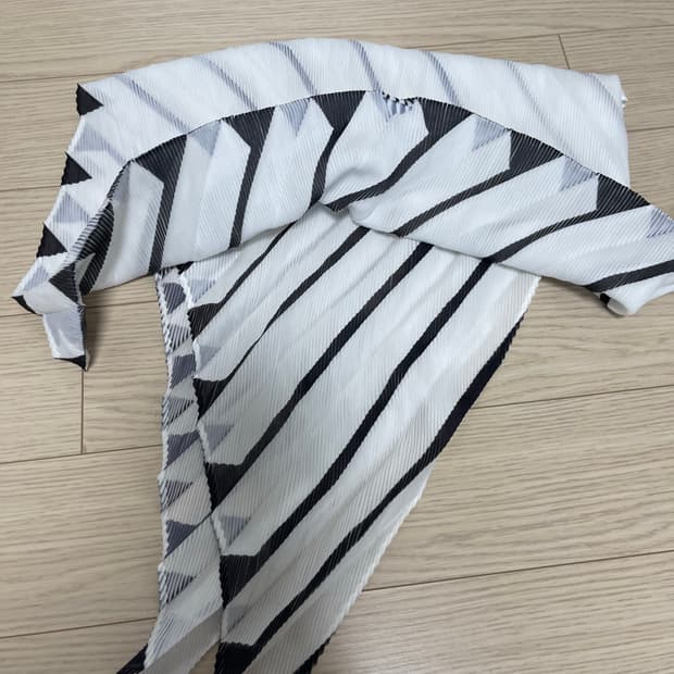 이세이미야케 스카프 플리츠플리즈