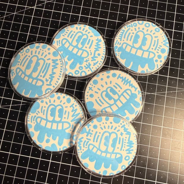 일본 빈티지 뱃지 팝니다