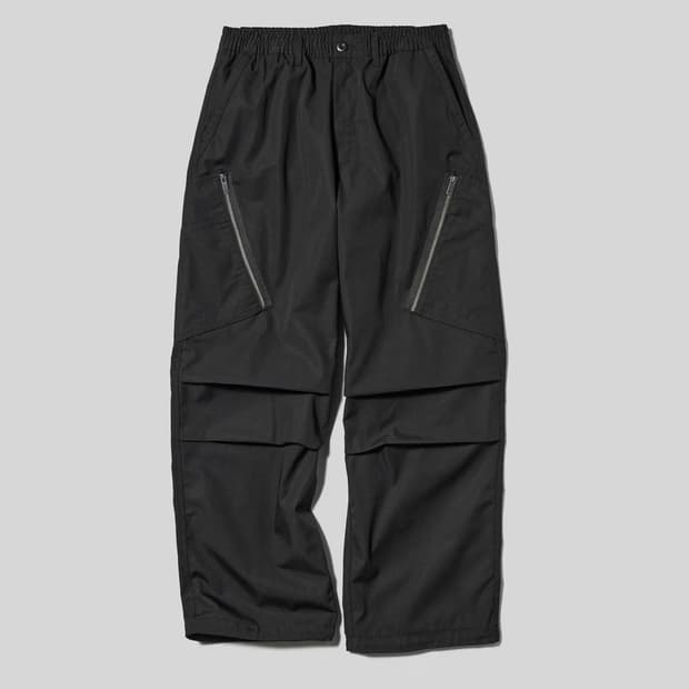 [L] UG 언더커버 GU 유틸리티 지퍼 팬츠 블랙.