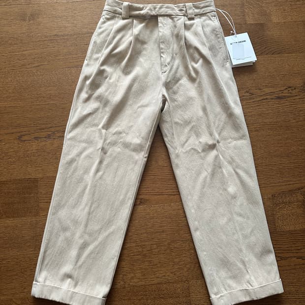 캡틴선샤인 2 Pleats Wide Trousers