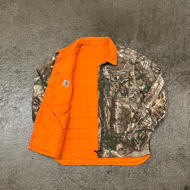 Carhartt 리얼트리 리버시블 후리스 자켓(105)
