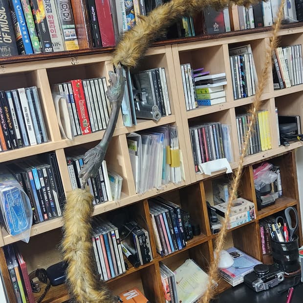 조선시대 활 (손잡이+고자=청동 진품)