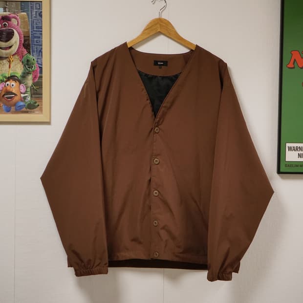 BEAMS 나일론 가디건