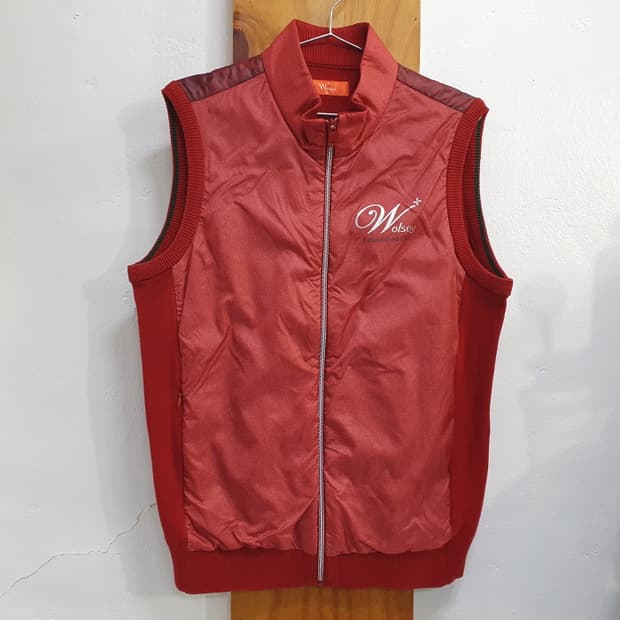 울시 겨울 기모 골프조끼(100)