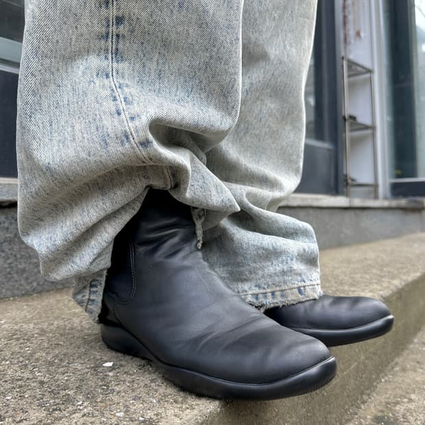 00s 프라다 스포츠 가죽 부츠